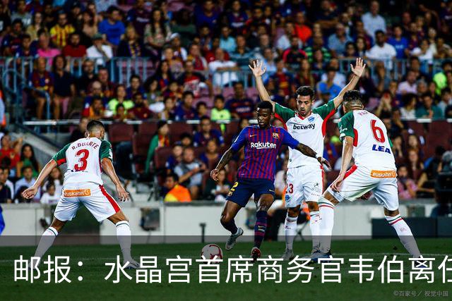 邮报：水晶宫首席商务官韦伯离任，将出任卢顿总经理